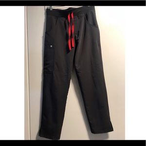 Figs charcoal gray XSP Kade Cargo Pant- used
